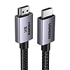 HDMI-ről HDMI Ugreen 8K 60Hz, 48Gbps kábel, 10m fekete (25914)