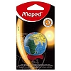 Hegyező 1 lyukú Maped Globe tartályos (földgömb minta)