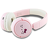 Hello Kitty arc logós Bluetooth fülhallgató - rózsaszín