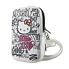 Hello Kitty Graffiti Kitty Head - Crossbody táska telefonhoz fehér (HKPBPDGPHE)