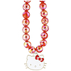 Hello Kitty Pearls Kitty fejhallgató telefondísz - Piros