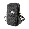 Hello Kitty steppelt masniszíj - Crossbody táska telefonhoz fekete (HKPBPEKHBPK)