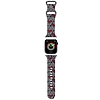 Hello Kitty szilikon masni és csíkos szíj Apple Watchhoz 38/40/41mm - fekete
