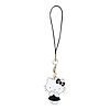 Hello Kitty telefonszíj-bűbáj Kitty Cute - telefon medál fekete (HKCPMKK)
