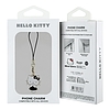 Hello Kitty telefonszíj-bűbáj Kitty Cute - telefon medál fekete (HKCPMKK)