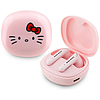 Hello Kitty TWS fülhallgató, fényes felülettel - rózsaszín