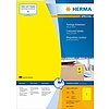 Herma 4401 sárga etikett 210x297mm 100ív/doboz
