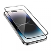 Hoco G16 Apple iPhone 14 Pro készülékhez átlátszó előlapi kijelzővédő fólia, fekete