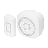 Home DB 1601DC vezeték nélküli csengő, 160m hatótáv, 60 dallam, 3-fokozatú hangerő és némítás, kapcsolható fényjelzés, elemes tápellátás