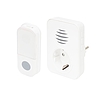 Home DBA1101AC vezeték nélküli csengő, elemes nyomógomb, max 150m hatótáv, 38 dallam, IP44 nyomógomb