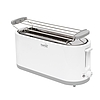 Home HG KP 42 4 szeletes kenyérpirító, 1400 W, cooltouch, 7 fokozat, zsemlemelegítő, fehér