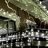 Home KKF 908/WH LED-es fényfüggöny, 30 m / 900 db hidegfehér LED, 8 fényprogram, fehér vezeték, hálózati adapter, kül- és beltéri kivitel