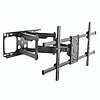 Home LCDH 31 LCD/LED TV fali tartó, 37” - 90” képernyőméretig, max. 75 kg teherbírás, teljesen mozgatható, fali rögzítő elemek tartozékok