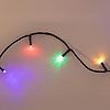 Home LED248M LED fényfüzér, 240db színes LED, 23,9m hosszúságú, 8 program időzítővel, zöld vezeték, adapteres tápellátás, kül- és beltéri kivitel