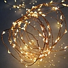Home ML 80/WW micro LED-es fényfüzér, 7,9 m / 80 db melegfehér micro LED, állófényű, vékony vezeték, hálózati adapter, kül- és beltéri kivitel