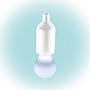 Home PLZ 1/WH zsinórlámpa, 1db hidegfehér LED, beltéri kivitel, 1 méter zsinórhossz