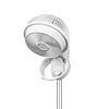 Home WFM 2 fali ventilátor, 30 W, 3 fokozat, 18 cm-es lapátátmérő, állítható dőlésszög, zsinórkapcsoló, fehér
