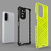 Honeycomb Case páncélburkolat TPU bumper Xiaomi Redmi K40 Pro+ / K40 Pro / K40 / Poco F3 kékhez