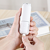 Hordozható ventilátor 2000 mAH USB - Techsuit (HZ001) - Fehér (KF2331260)