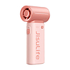 Hordozható ventilátor 3600 mAh digitális kijelzővel - JisuLife (Life9) - rózsaszín (KF2331360)