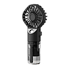 Hordozható ventilátor USB-porttal és 4 sebességfokozattal - Techsuit (G10) - fekete (KF2327232)