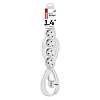 Hosszabbító 1,4 m / 6 aljzat / fehér / PVC / 1 mm2 (P0621)