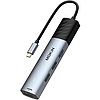 HUB 5 az 1-ben MOKiN USB-C PD 3.0 100 W ezüst (MOUC6005)