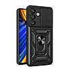 Hybrid Armor Camshield állvánnyal és kameravédővel Nothing Phone (2a) 5G-hez - fekete
