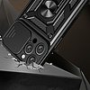 Hybrid Armor Camshield iPhone 16 Pro tok kameravédővel és állvánnyal - fekete