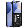 Hybrid Armor Camshield páncélozott tok állvánnyal és kameravédővel Samsung Galaxy Z Fold 7-hez - fekete