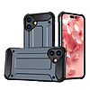 Hybrid Armor tok iPhone 16e-hez - kék