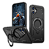Hybrid Armor trendi MagSafe-fel töltött iPhone 16 Plus-tok - fekete