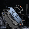 Hybrid Armor trendi MagSafe-fel töltött iPhone 16 Plus-tok - kék