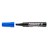 Ico Permanent 12 alkoholos marker kék, vágott hegy 1-4mm