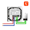 Intelligens termosztát Avatto WT200-BH-3A-W Kazán fűtés 3A WiFi TUYA (WT200-BH-3A-W)