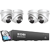 IP kamera ZOSI C225 4 db WiFi 5MP + NVR 8ch + 2TB HDD (8SN-2255AW4-20)