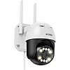 IP kültéri kamera ZOSI C296 WiFi Pan Tilt 8MP Dual IP66 32GB microSD kártyával (C296 8MP+32GB Card)