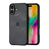 iPhone 16 tok - Dux Ducis Aimo sorozat - fekete (KF2332240)