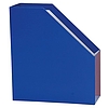 Iratpapucs karton merev falú A/4 9 cm gerinccel fóliás kék