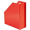 Iratpapucs karton merev falú A/4 9 cm gerinccel fóliás piros