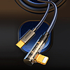 Joyroom Angled Lightning kábel - USB C a gyors töltéshez és adatátvitelhez 20W 1,2 m fekete (S-CL020A6)