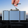 Joyroom autós mágneses öntapadós összehajtható telefontartó (műszerfal / pilótafülke) sötétszürke (JR-ZS312)