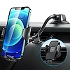 Joyroom autós telefontartó rugalmas karral a műszerfali szélvédőhöz fekete (JR-ZS259)