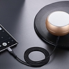 Joyroom AUX sztereó audio kábel 3,5 mm-es mini jack - USB Type C táblatelefonhoz 1 m fekete (SY-A03)