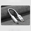 Joyroom fejhallgató-adapter 3,5 mm-es mini jack csatlakozó (aljzat) - USB Type C (férfi) fehér (SH-C1)