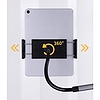 Joyroom forgathatóan állítható lazy tartó asztali telefon és tablet tartó fekete (JR-ZS263)