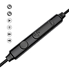 Joyroom fülhallgató USB Type C távirányítóval és mikrofonnal fekete (JR-EC04 Black)