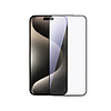 Joyroom JR-MLG0278 2.5D HD porálló edzett üveg fekete kerettel iPhone 15 Plus/16 Plus készülékhez