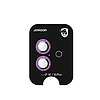 Joyroom JR-MSF0302 védőüveg iPhone 16/16 Plus lencsékhez - rózsaszín