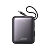 Joyroom JR-PBF27 10000mAh 22.5W külső akkumulátor beépített USB-C és Lightning kábellel - fekete